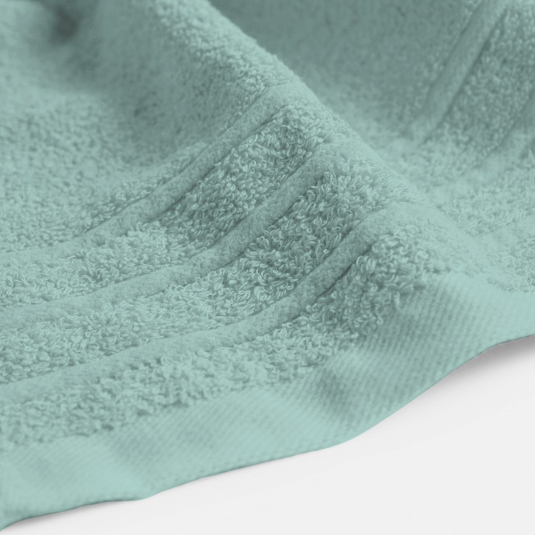 100% Cotton Chic Bidet Bath Towel Aqua