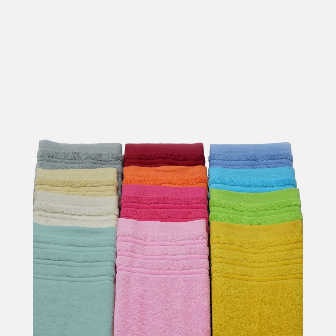 100% Cotton Chic Bidet Bath Towel Aqua