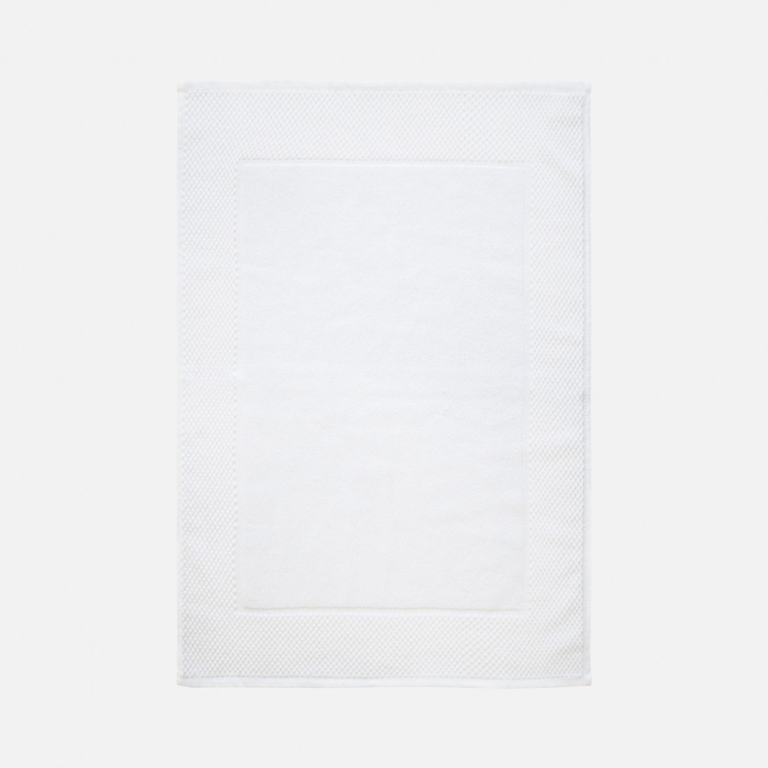 Zafra Bath Rug White