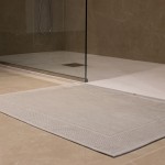 Alfombra de Ba�o Zafra Gris Claro