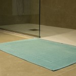 Alfombra de Ba�o Zafra Azul Aqua