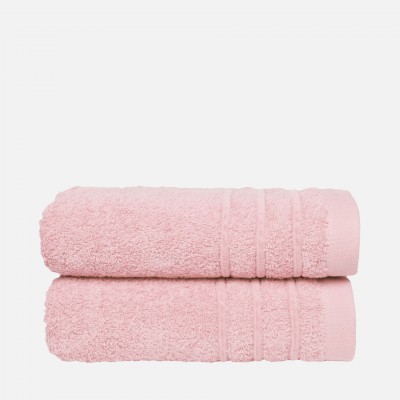 100% Cotton Chic Bidet Bath Towel Light Pink