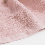 100% Cotton Chic Bidet Bath Towel Light Pink