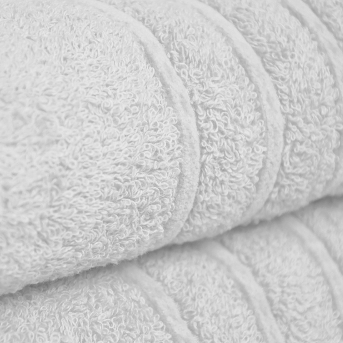 Toalha de Banho 100% Algod�o Chic Bid� Branca