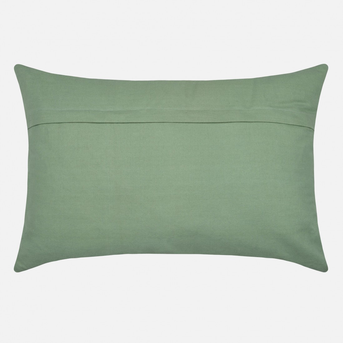 Almofada Cambodge 004 com motivos tropicais verdes e animal print 100% algod�o 40 x 60 cm