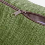 Cairo Plain Decorative Cushion Dry Green