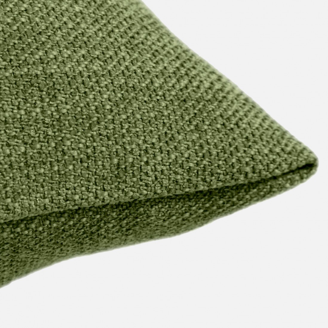 Cairo Plain Decorative Cushion Dry Green