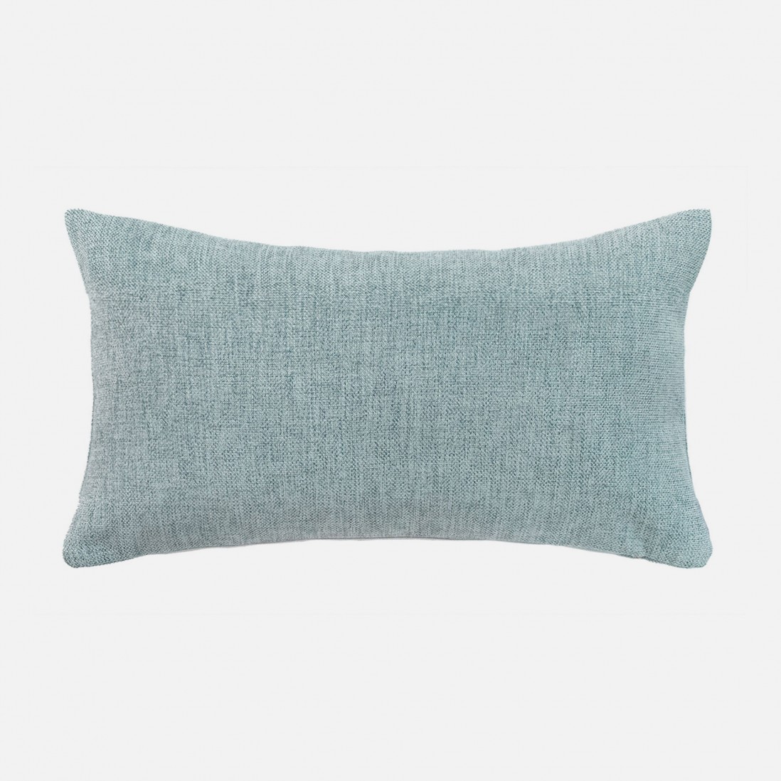 Cairo Plain Decorative Cushion Aqua Blue
