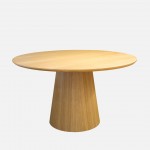 Walnut Round �135cm Dining Table Pictor