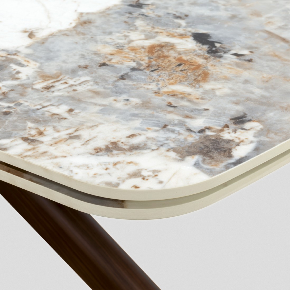 Extensible Dining Table 180(260)X100 cm Columba Gloss Pandora