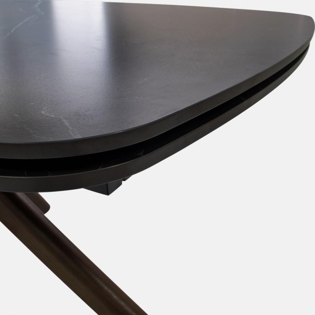 Extensible Dining Table 180(260)X90 cm Columba Black Marble