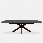 Extensible Dining Table 180(260)X90 cm Columba Black Marble