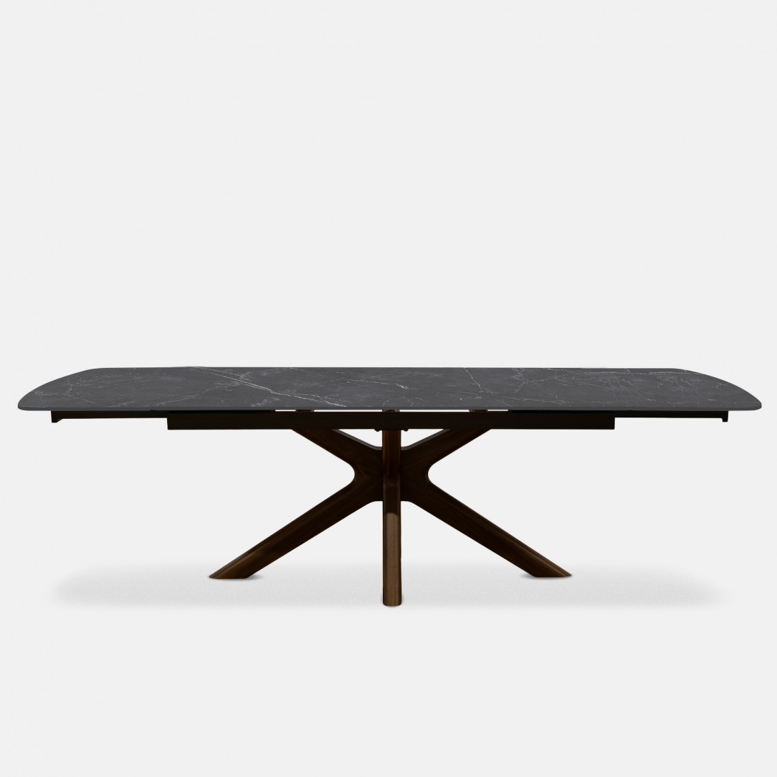 Extensible Dining Table 180(260)X90 cm Columba Black Marble
