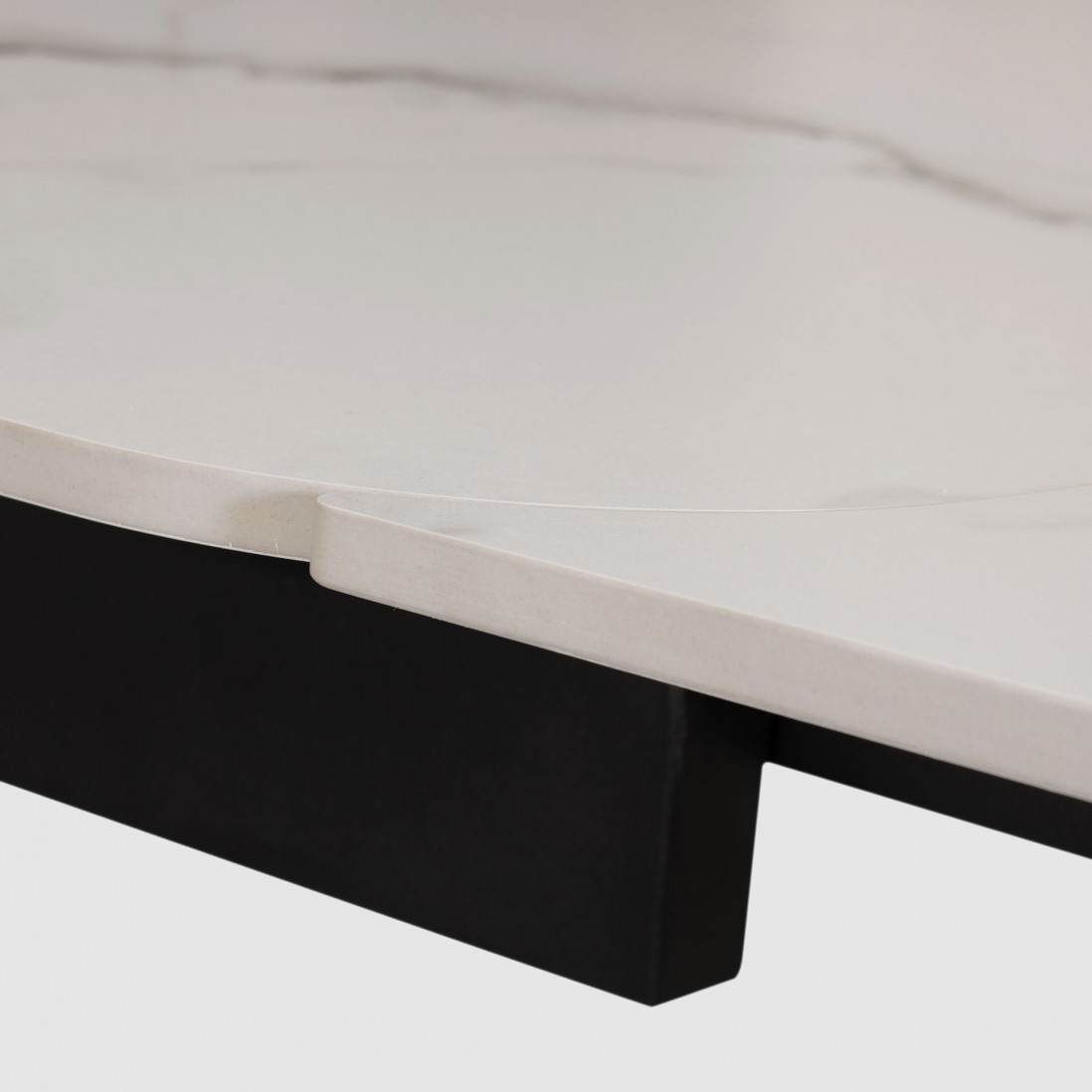 Extensible Dining Table 180(260)X90 cm Columba Golden Carrara
