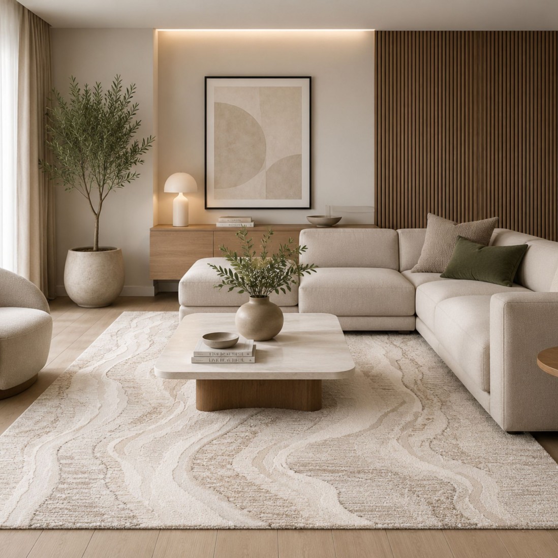Abstract Rug Kidal 63816