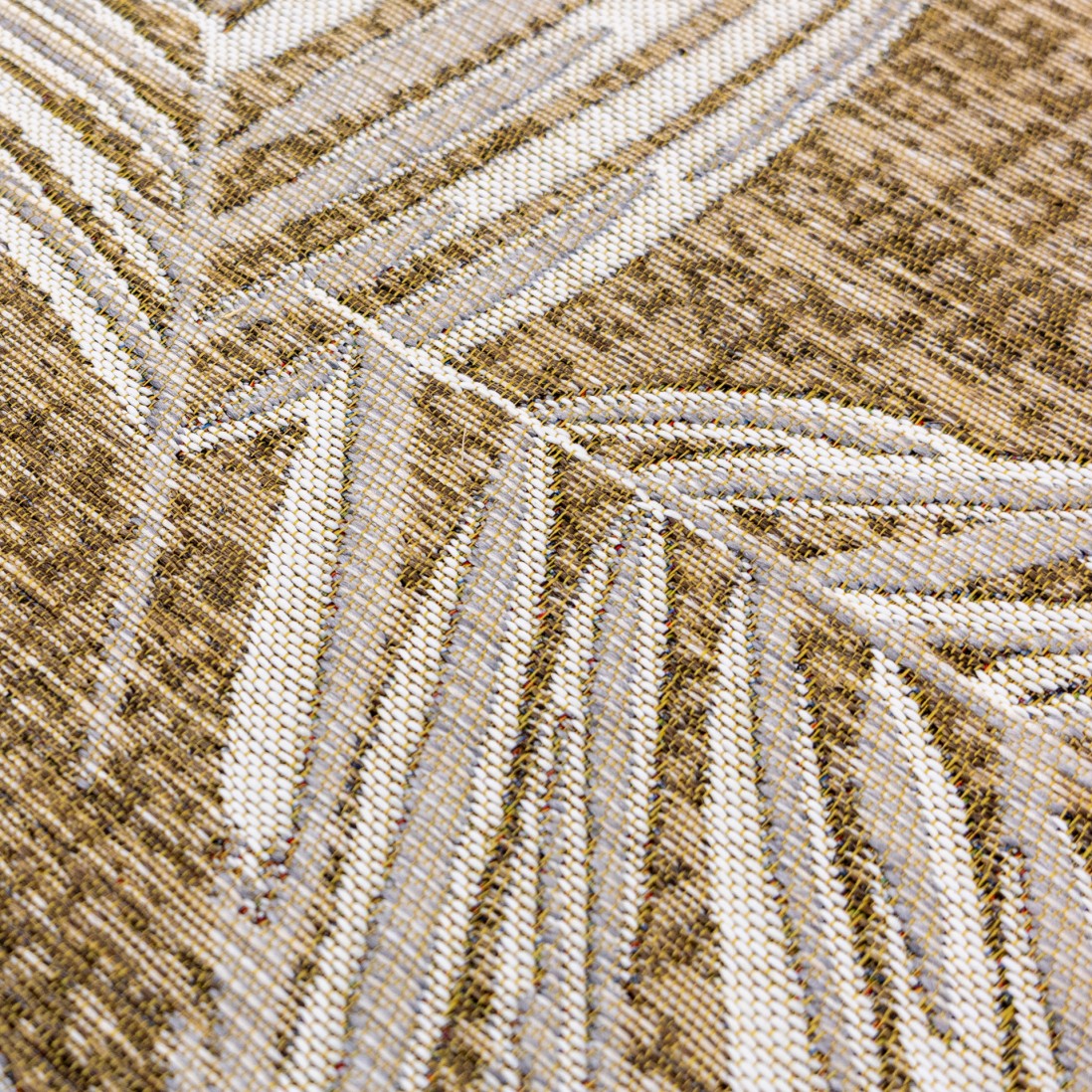 In & Out Area Rug Palm 002 Beige