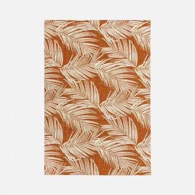 In & Out Area Rug Palm 192 Orange