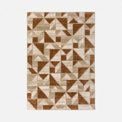 Geometric Area Rug Lloret 299/192 Orange Geometric Area Rug Lloret 299/192 Orange