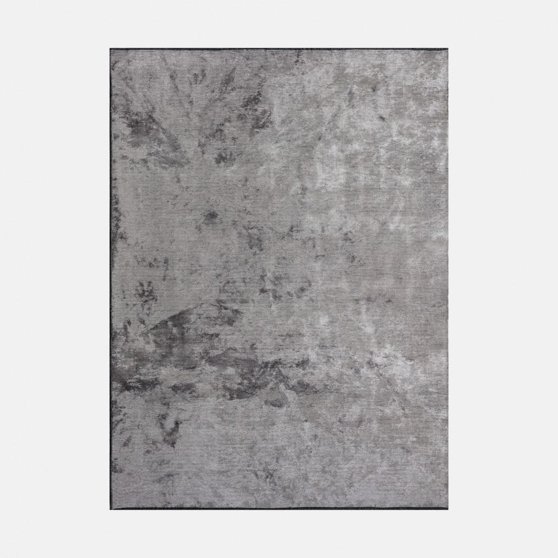 Plain Area Rug Glam Velvet 71431/828 Gray