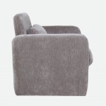 Rubicon armchair in taupe chenille