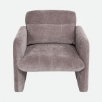 Rubicon armchair in taupe chenille