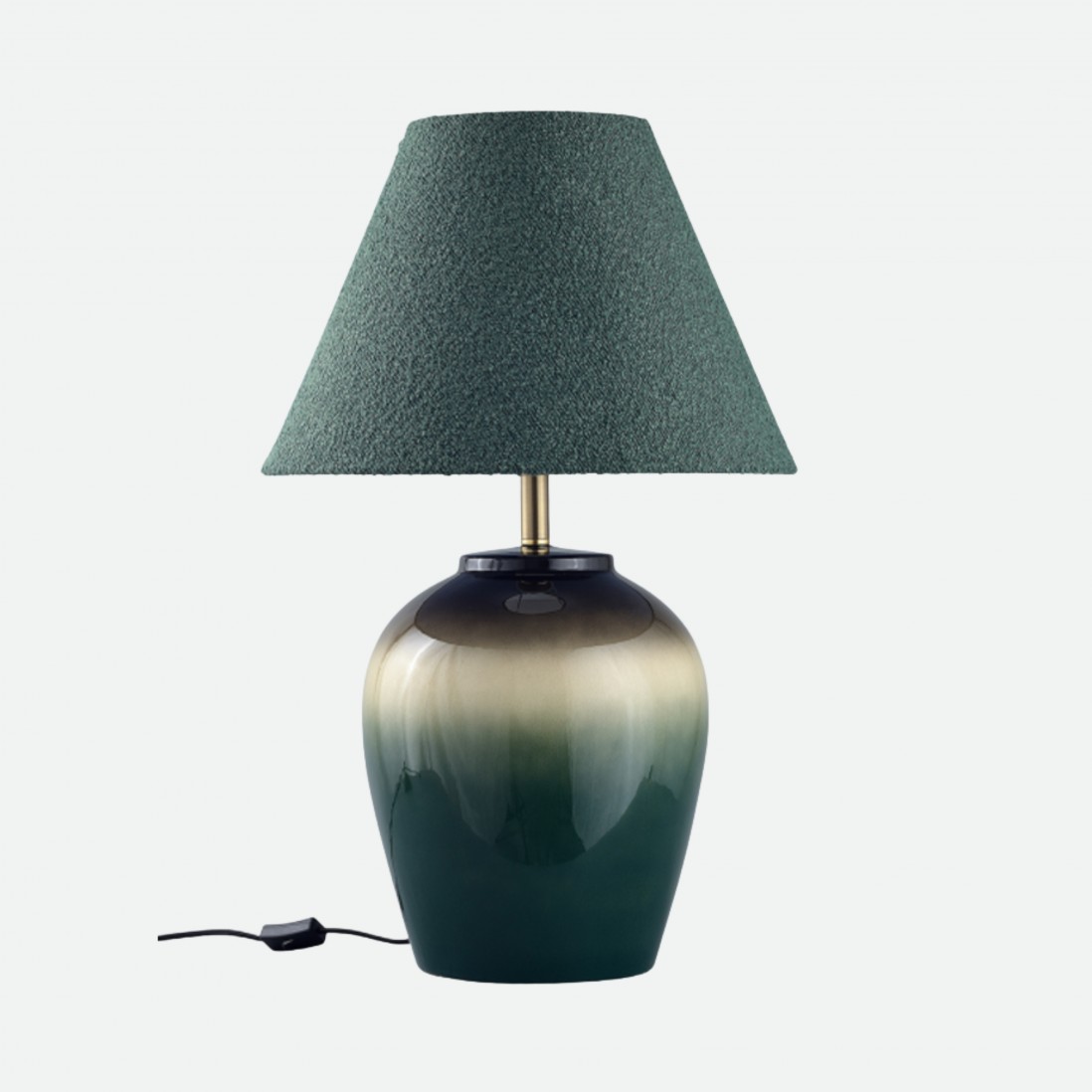 Eclat Green Ceramic Table Lamp 64 cm