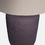Lilac Ceramic Granite Table Lamp 71 cm