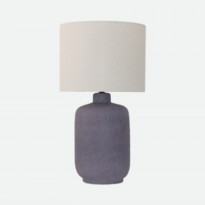 Lilac Ceramic Granite Table Lamp 71 cm