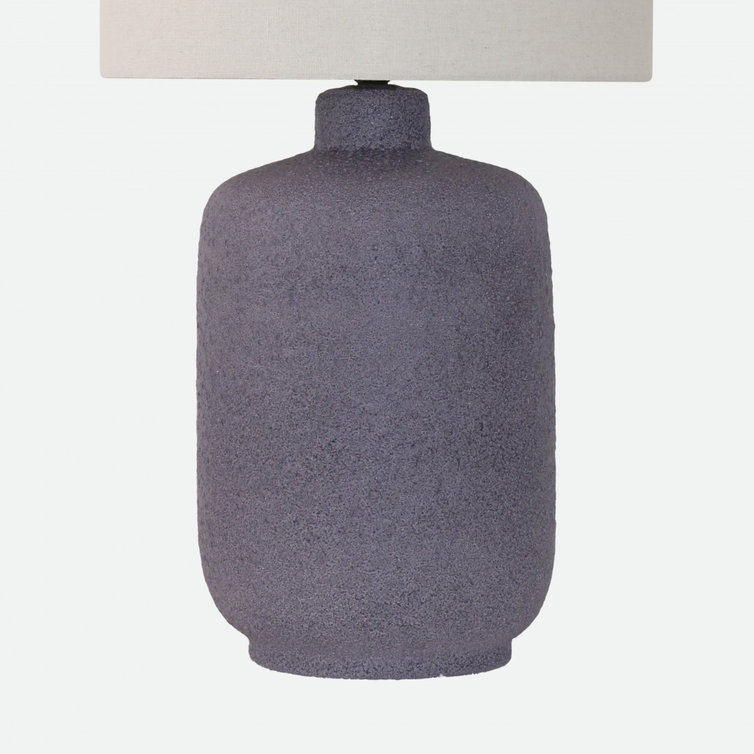 Lilac Ceramic Granite Table Lamp 71 cm