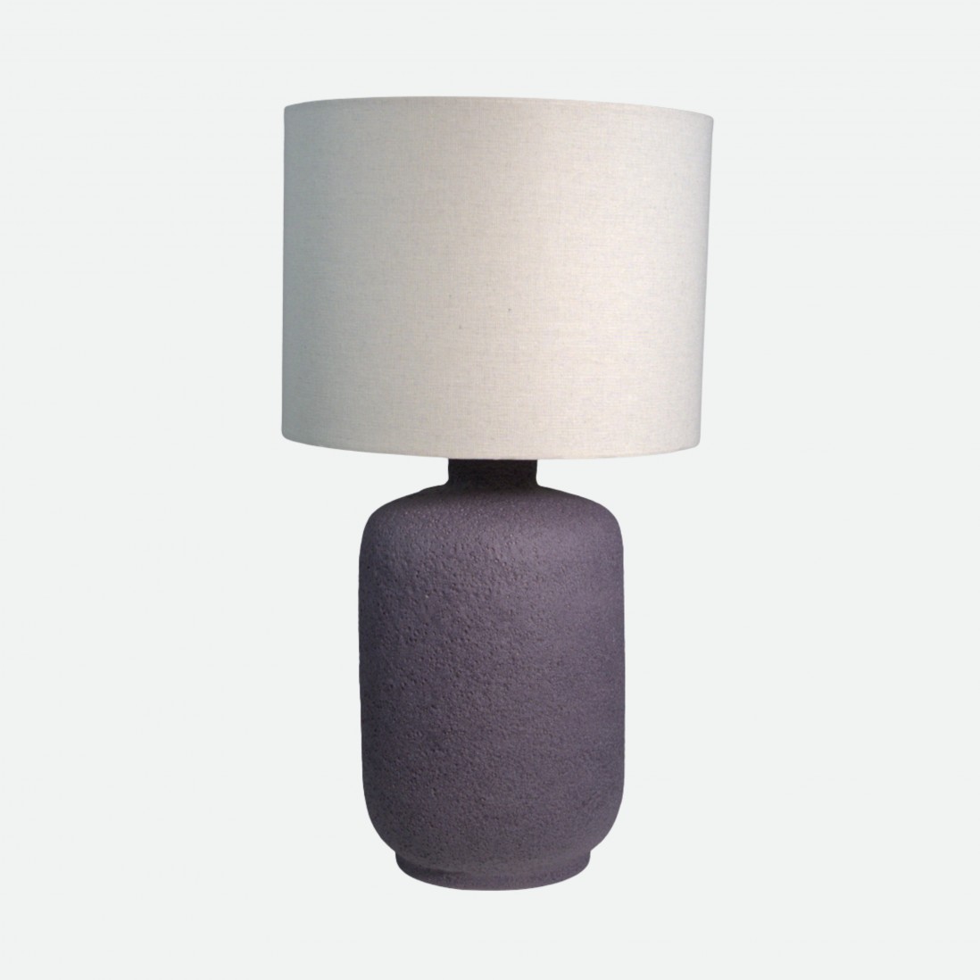 Lilac Ceramic Granite Table Lamp 71 cm