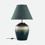 Eclat Green Ceramic Table Lamp 64 cm