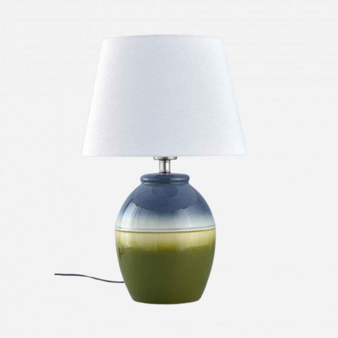 Bruma Green Ceramic Table Lamp 40 cm