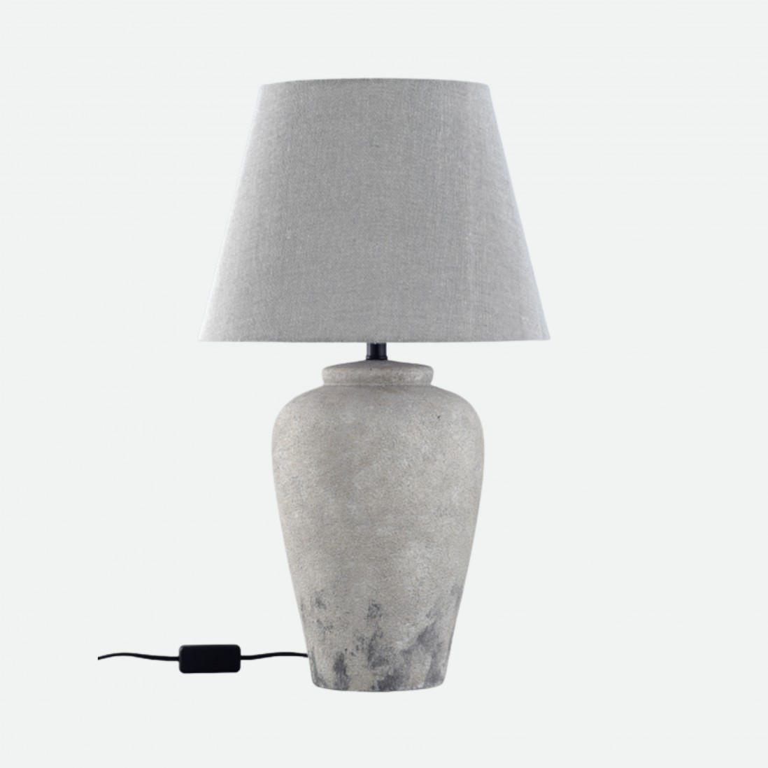 Biscuit Cream Ceramic Table Lamp 52 cm