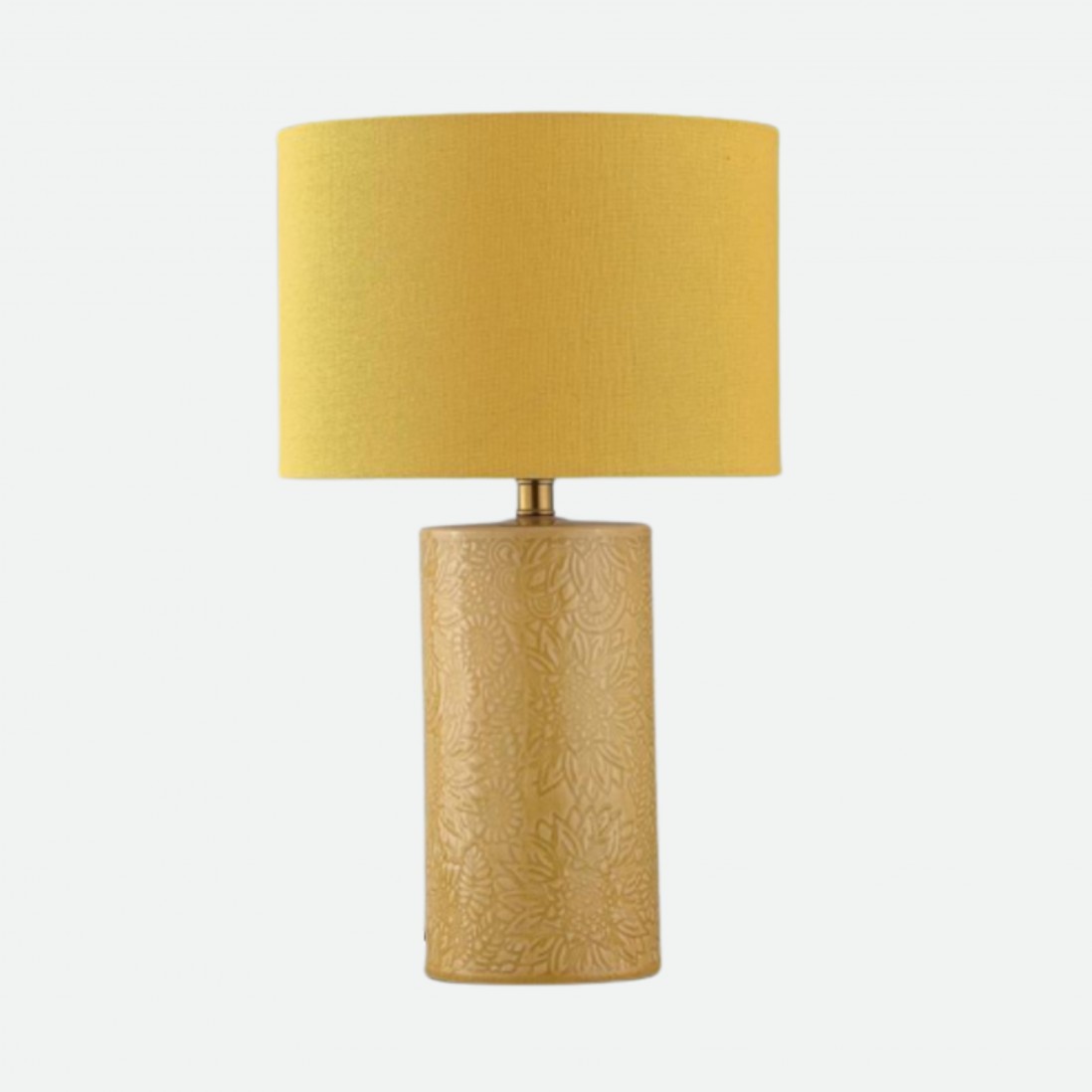 Aurea Yellow Ceramic Table Lamp 42 cm