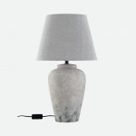 Biscuit Cream Ceramic Table Lamp 52 cm