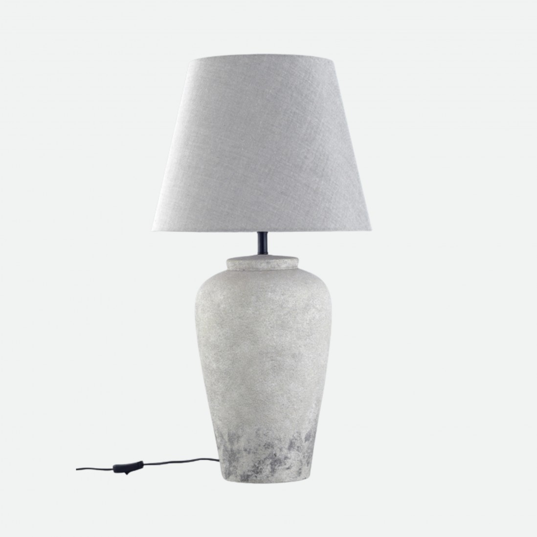 Biscuit Cream Ceramic Table Lamp 69 cm