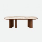 Marul Walnut Wood Dining Table 240x110 cm