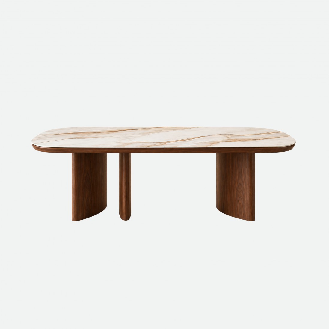 Marul Walnut Wood Dining Table 240x110 cm