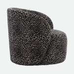 Hengelo Black Fabric Armchair