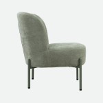 Almelo Green Fabric Armchair