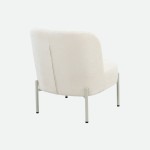 Almelo Cream Fabric Armchair