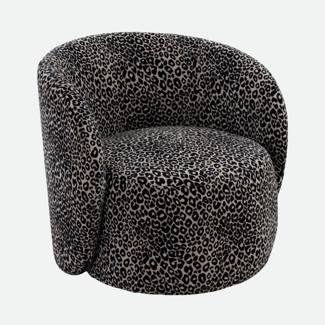 Hengelo Black Fabric Armchair