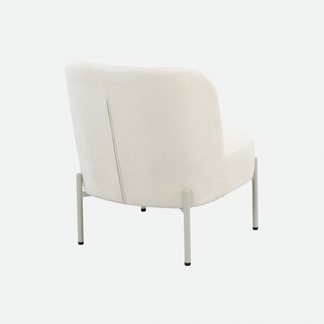 Almelo Cream Fabric Armchair