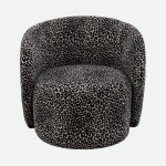 Hengelo Black Fabric Armchair