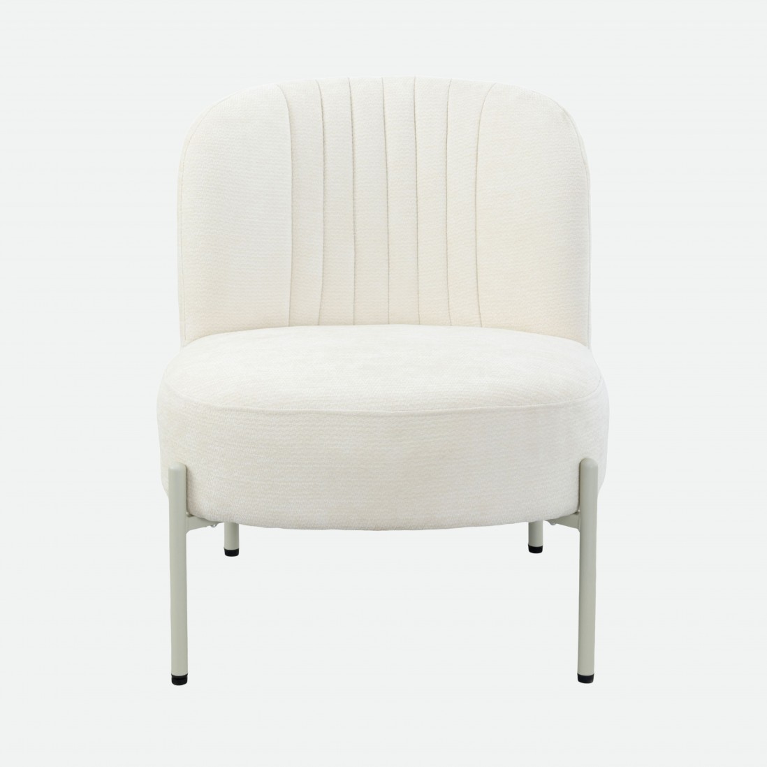 Almelo Cream Fabric Armchair