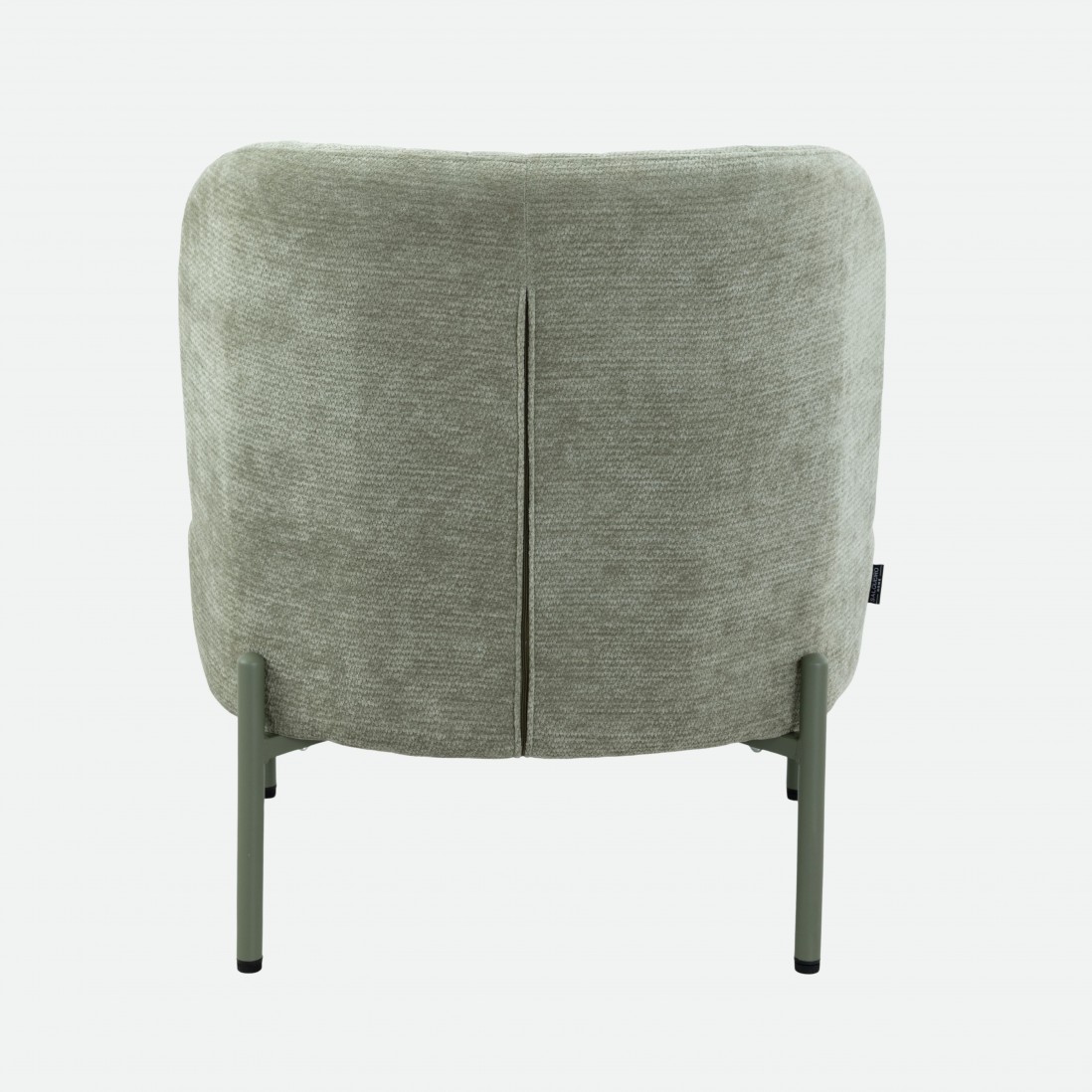 Almelo Green Fabric Armchair
