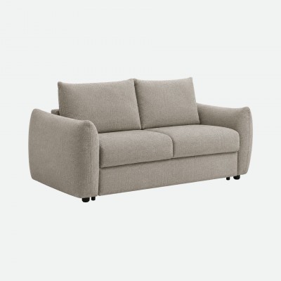 ORIA 3 seater sofa bed taupe ORIA 3 seater sofa bed taupe
