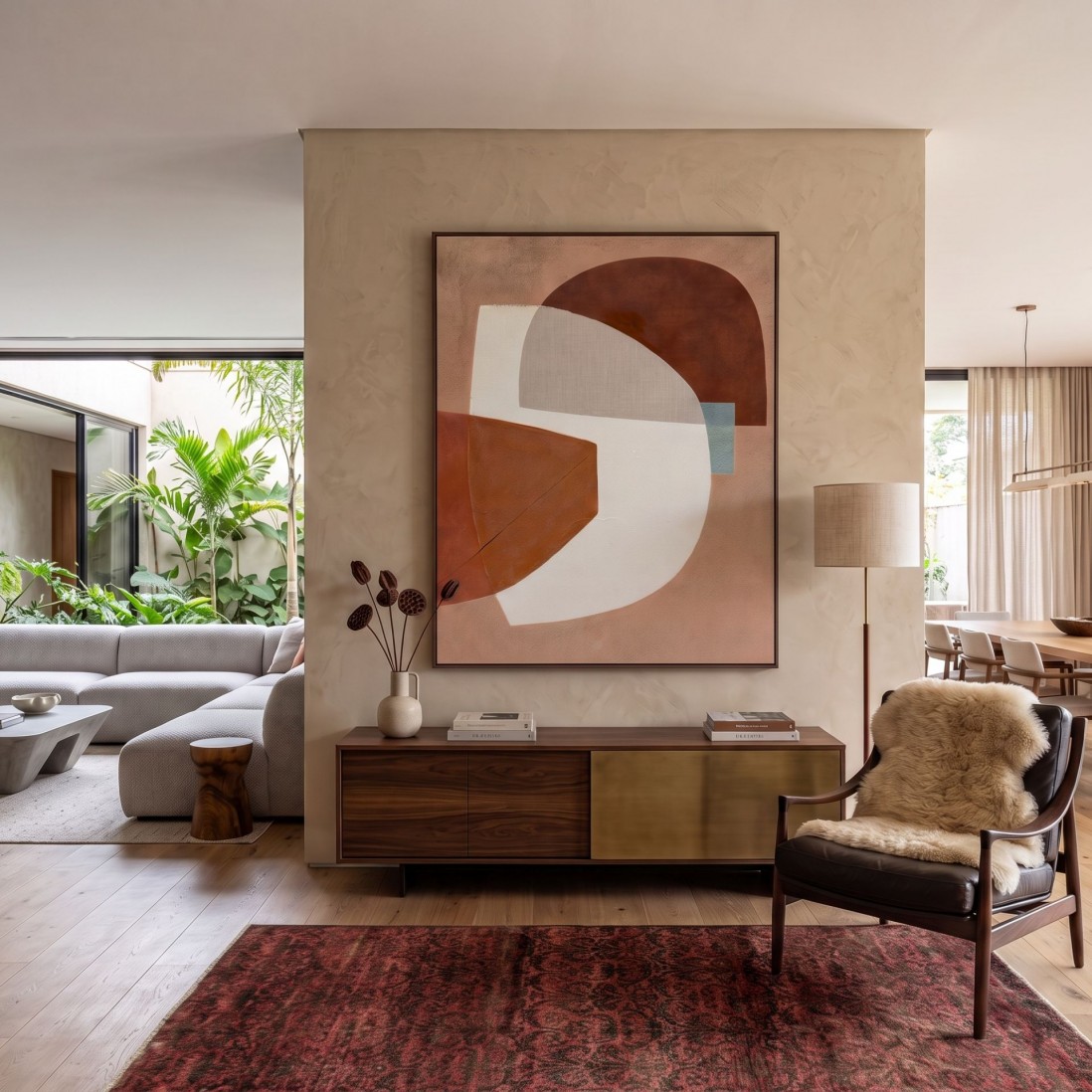 Quadro Decorativo Abstract Pintado � M�o 80x100cm