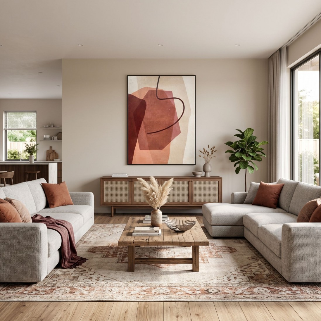 Quadro Decorativo Abstract Pintado � M�o 90x120cm