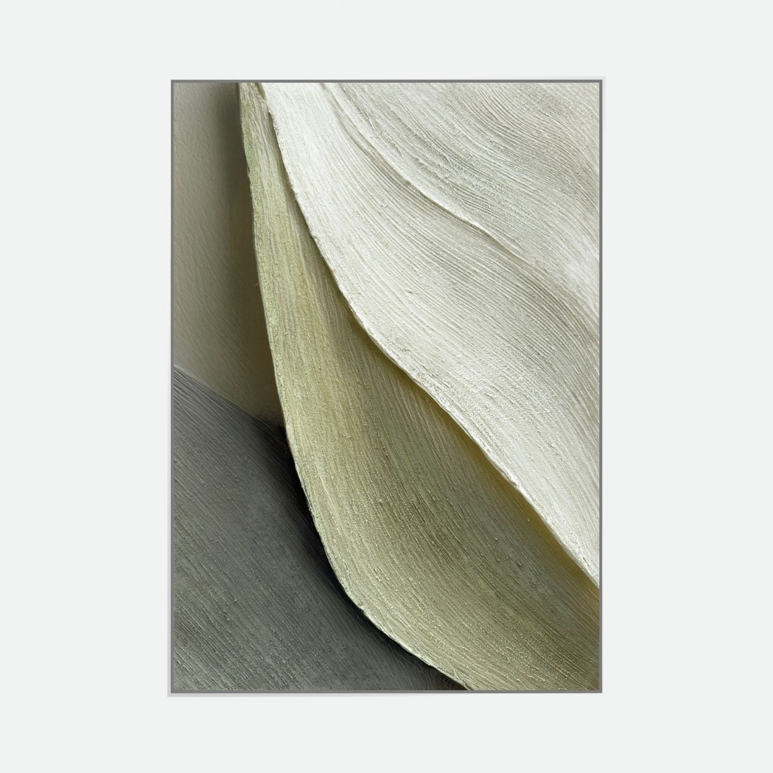 Quadro Decorativo Leaf Pintado � M�o 70x100